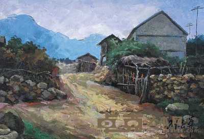 刘春华 风景 镜心 21×31cm